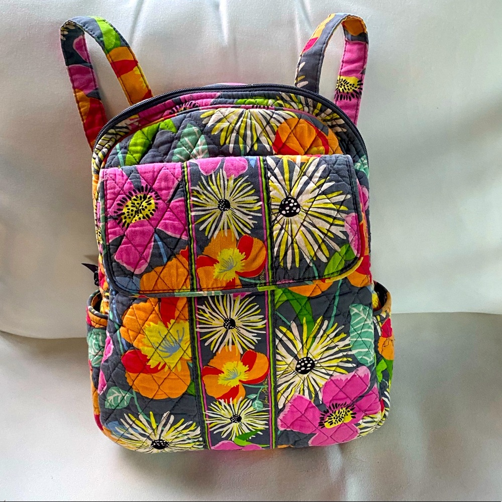 Vera Bradley Jazzy Blooms backpack